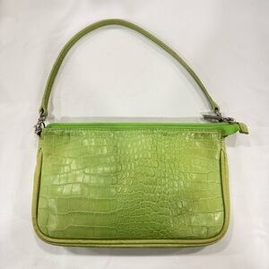 *SOLD* Maurizio Taiuti Italy Vintage Genuine Croc Embossed Leather Bag